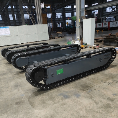 TR600 Προσαρμοσμένο 120KG ωφέλιμο φορτίο για όλα τα εδάφη με τηλεχειριστήριο Ρούμπα τροχιά Crawler υπόστεγο για UGV ρομπότ