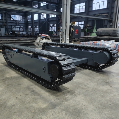 TR600 Προσαρμοσμένο 120KG ωφέλιμο φορτίο για όλα τα εδάφη με τηλεχειριστήριο Ρούμπα τροχιά Crawler υπόστεγο για UGV ρομπότ