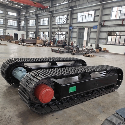 15T Custom Rubber/Steel Track Undercarriage για πολυλειτουργική εκσκαφική μπουλντόζα