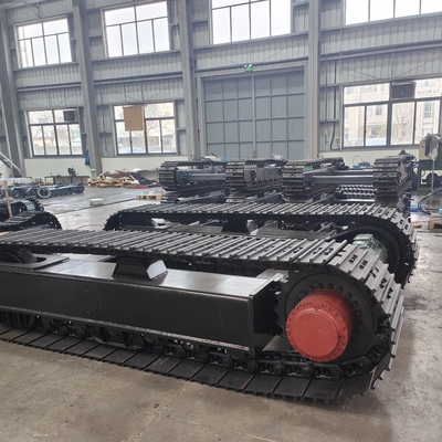 15T Custom Rubber/Steel Track Undercarriage για πολυλειτουργική εκσκαφική μπουλντόζα