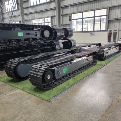 Ανθεκτικό OEM 8T Track Link Excavator Τμήματα υπόγειου αμαξοστοιχείου Track Chain Wheel Dozer Backhoe Εναλλακτικά εξαρτήματα