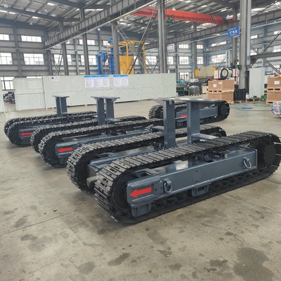 8 τόνων All-Terrain Rubber Steel Crawler Tank Tracked Undercarriage μη επανδρωμένο όχημα ρομπότ
