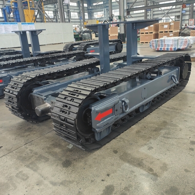 8 τόνων All-Terrain Rubber Steel Crawler Tank Tracked Undercarriage μη επανδρωμένο όχημα ρομπότ