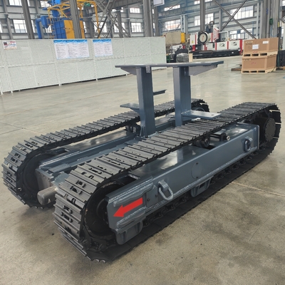 8 τόνων All-Terrain Rubber Steel Crawler Tank Tracked Undercarriage μη επανδρωμένο όχημα ρομπότ