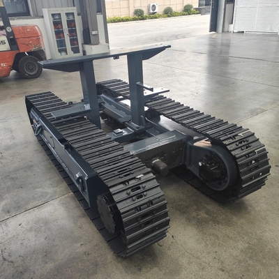 8 τόνων All-Terrain Rubber Steel Crawler Tank Tracked Undercarriage μη επανδρωμένο όχημα ρομπότ