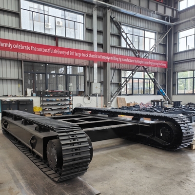 OEM Steel Track Chassis Crawler Tracked Undercarriage για εξορυκτήρα γεώτρησης Καλύτερη επιλογή