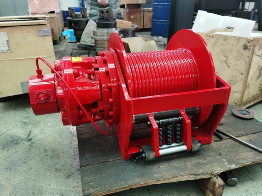 Χάλυβα 3 τόνων Marine Single Drum Hydraulic Winch με υδραυλική πηγή ενέργειας