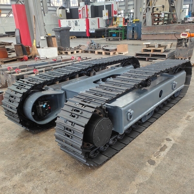 Προσαρμοσμένο 8T Steel Crawler Track Rubber Track Chassis για τρυπαντήρα και θραυστήρα