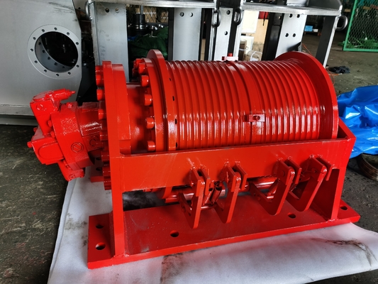 Βιομηχανικός βαθμός 0-650KN Ιδιότητα Υδραυλικός κινητήρας Δύο ντραμς γρίφτης για βιομηχανικό