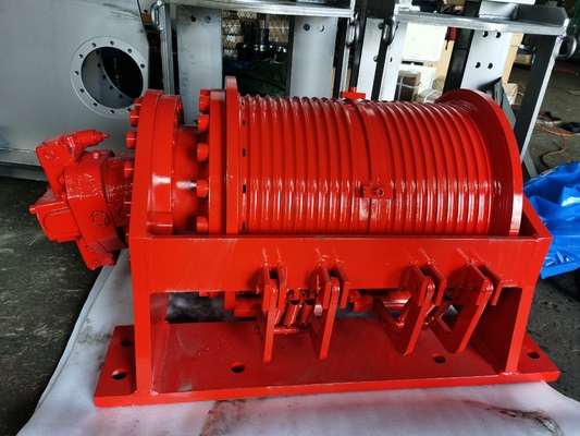 Βιομηχανικός βαθμός 0-650KN Ιδιότητα Υδραυλικός κινητήρας Δύο ντραμς γρίφτης για βιομηχανικό
