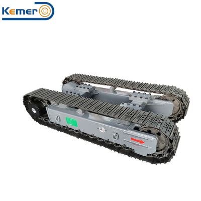 Ταξιδιωτικός κινητήρας χάλυβα Crawler Track υποτροχιά για 5T γεωτρική εξέδρα Προσαρμοσμένο σχέδιο